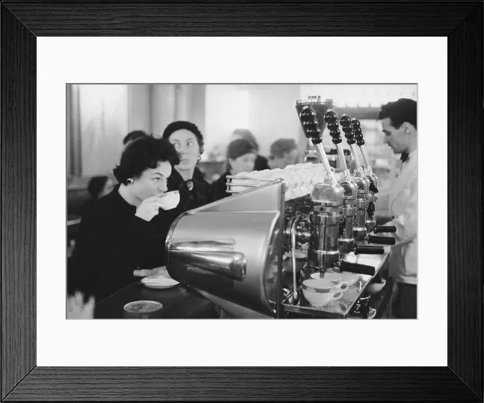 Framed Print : Coffee Bar Framed Print : Coffee Bar