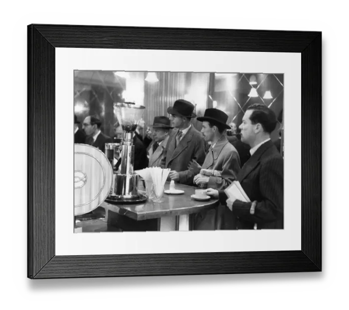 Framed Print : Coffee Bar Framed Print : Coffee Bar