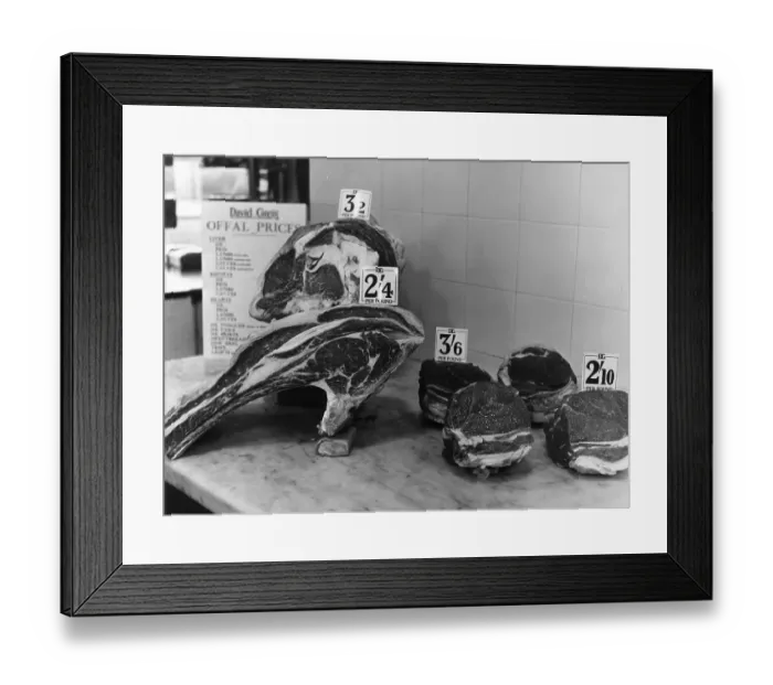 Framed Print : Offal Prices Framed Print : Offal Prices