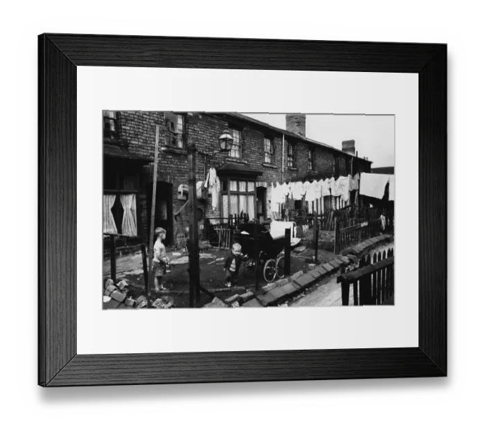 Framed Print : Salford Housing Framed Print : Salford Housing