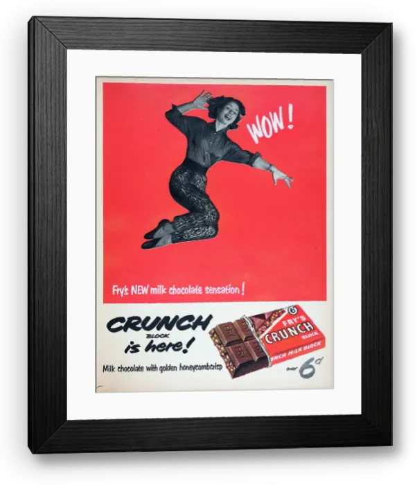 Framed Print : Fry's Crunch Block Framed Print : Fry's Crunch Block