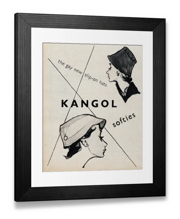 Framed Print : Kangol Softies Framed Print : Kangol Softies