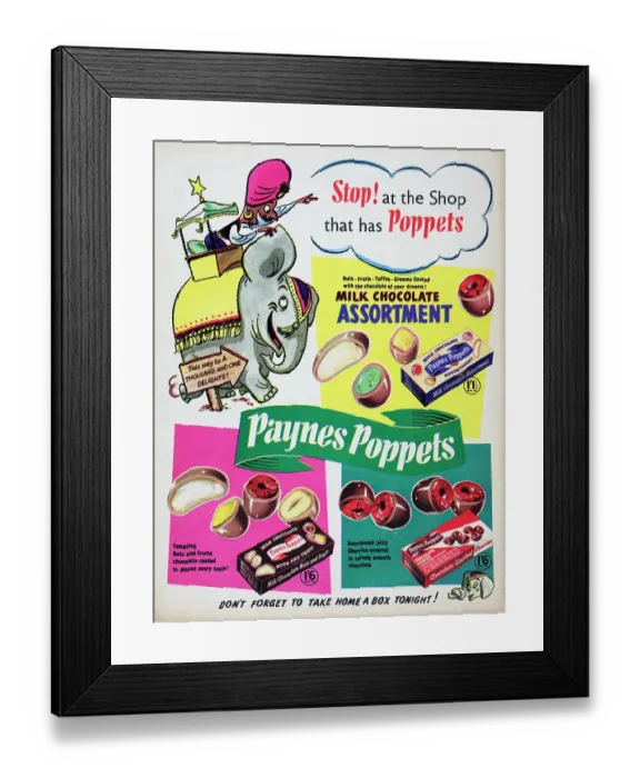 Framed Print : Paynes Poppets Framed Print : Paynes Poppets