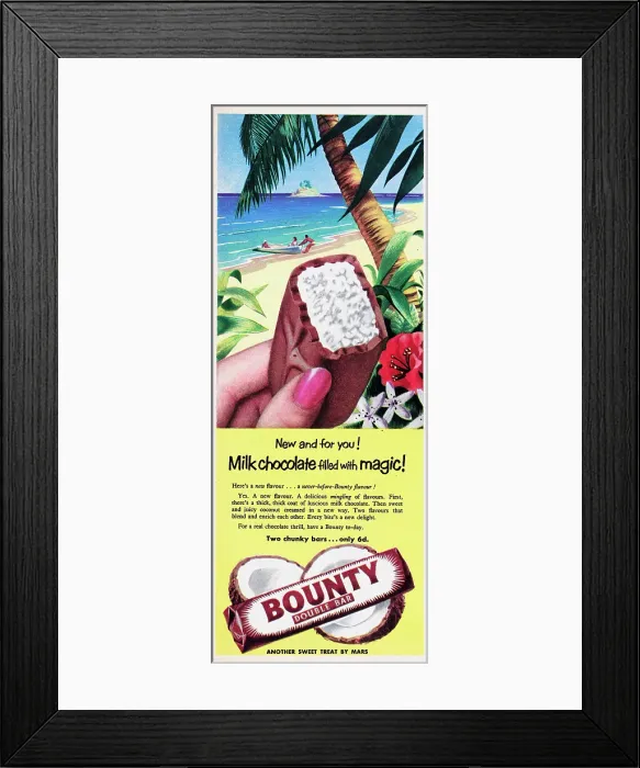 Framed Print : Bounty Double Bar Framed Print : Bounty Double Bar