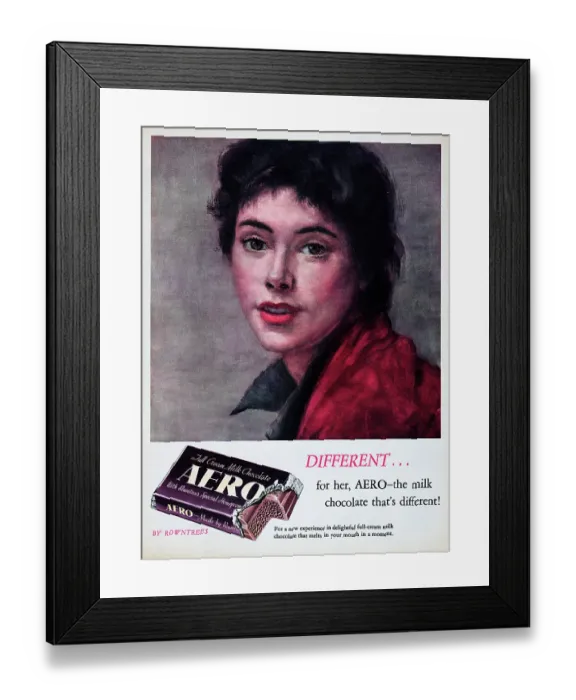 Framed Print : Aero Chocolate Bar Framed Print : Aero Chocolate Bar