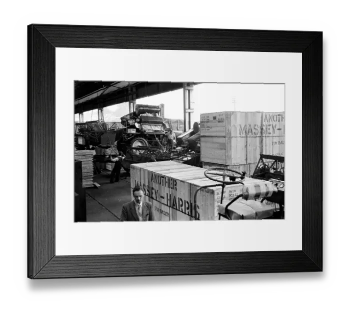 Framed Print : Tractor Manufacture Framed Print : Tractor Manufacture