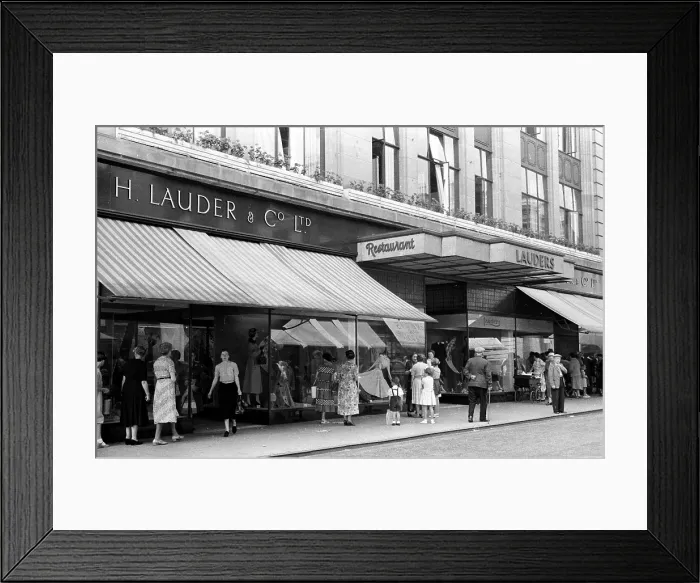 Framed Print : Lauder's Store Framed Print : Lauder's Store