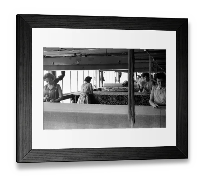 Framed Print : Carpet Factory Framed Print : Carpet Factory