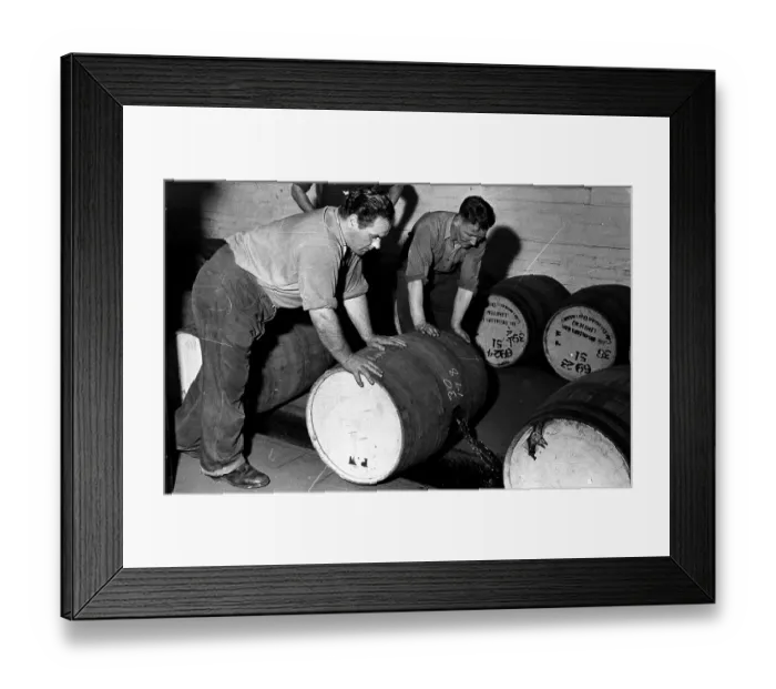 Framed Print : Whisky Barrels Framed Print : Whisky Barrels