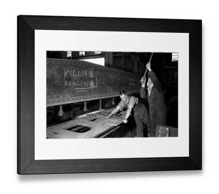 Framed Print : Kilmarnock Workers Framed Print : Kilmarnock Workers
