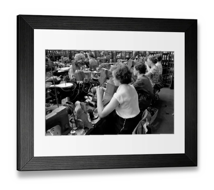 Framed Print : Textile Workers Framed Print : Textile Workers
