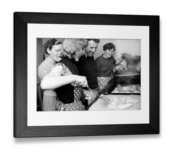 Framed Print : Fish Supper Framed Print : Fish Supper