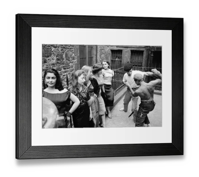 Framed Print : Street Performer