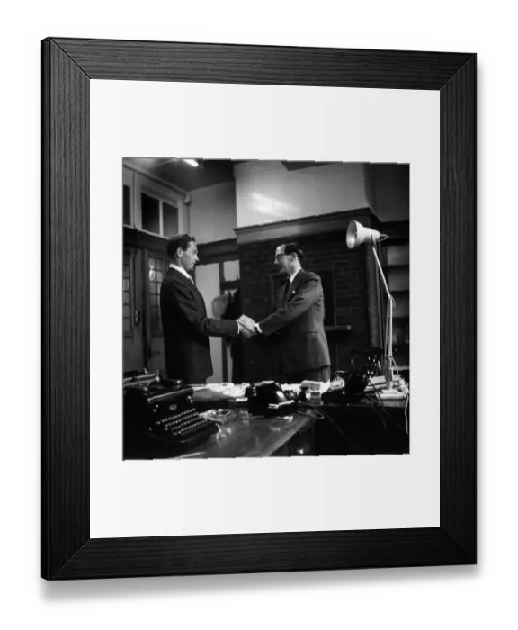 Framed Print : Business Meeting Framed Print : Business Meeting