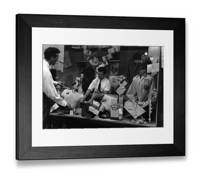 Framed Print : Window Dressing Framed Print : Window Dressing