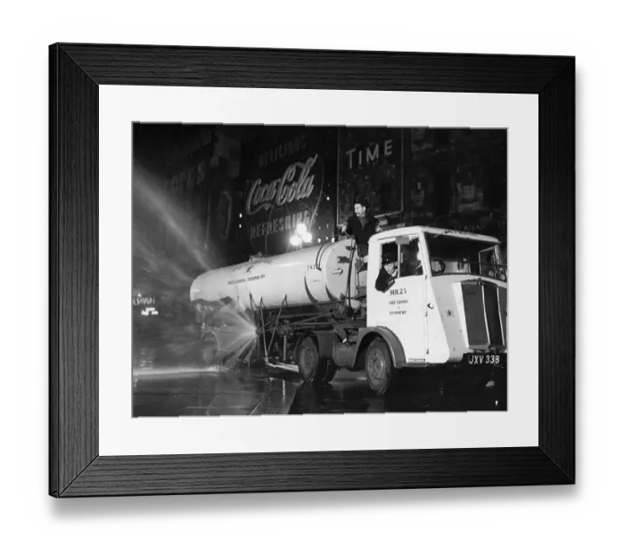 Framed Print : Road Cleaning Framed Print : Road Cleaning