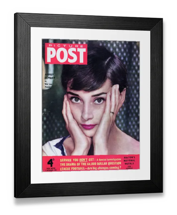 Framed Print : Audrey Hepburn Framed Print : Audrey Hepburn