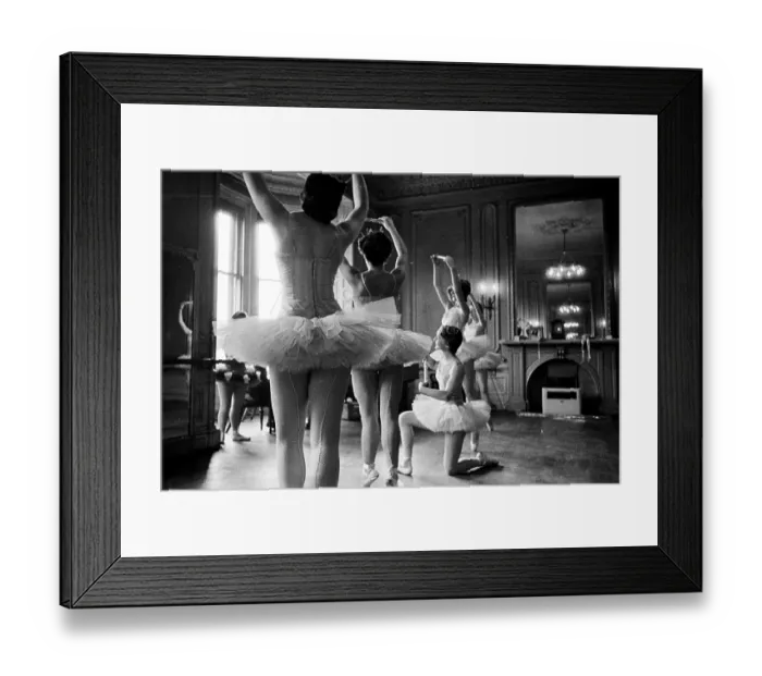 Framed Print : Ballet Students Framed Print : Ballet Students