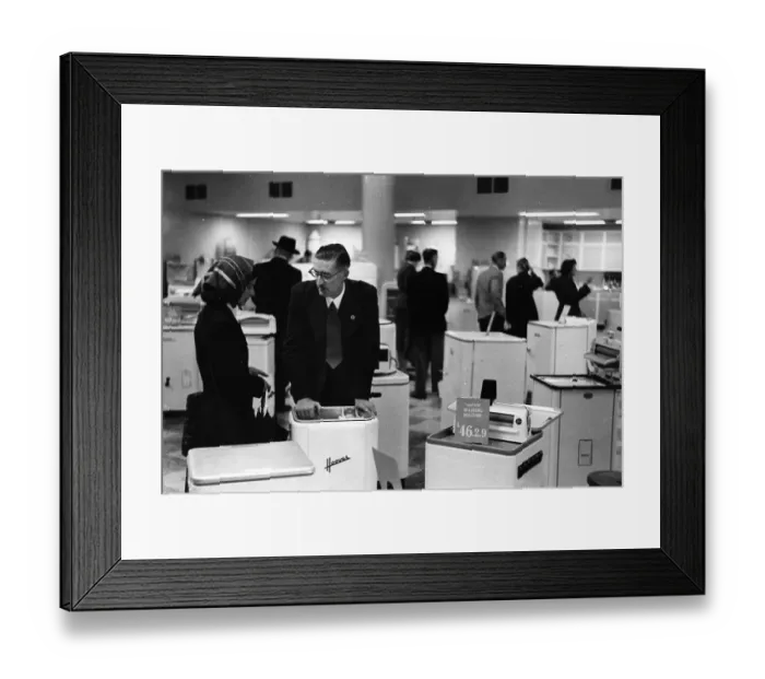 Framed Print : White Goods Framed Print : White Goods