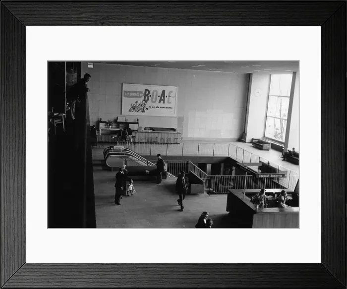 Framed Print : Airport Enquiries Framed Print : Airport Enquiries