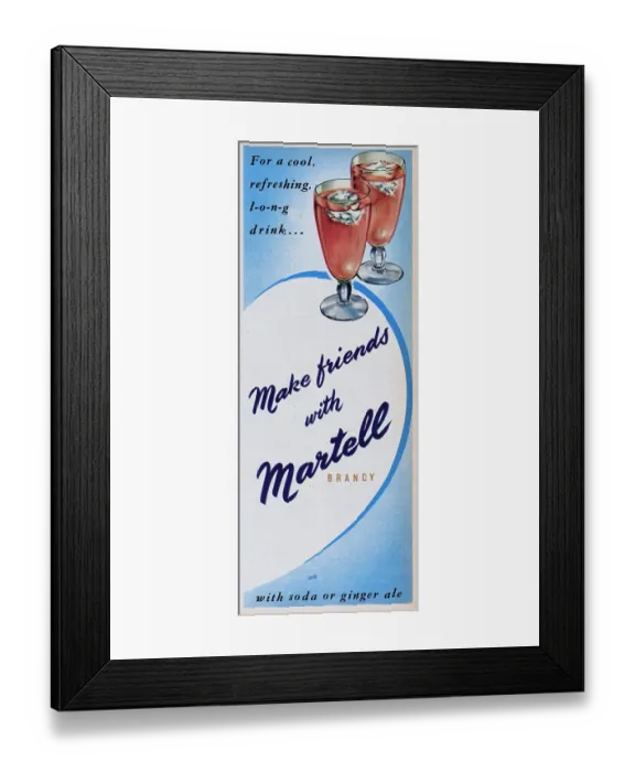 Framed Print : Martell Brandy Framed Print : Martell Brandy