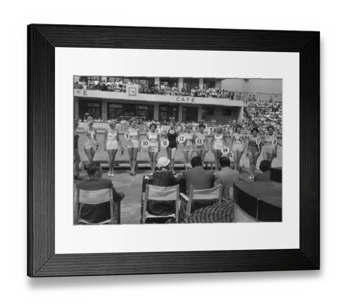 Framed Print : Butlin's Beauties Framed Print : Butlin's Beauties