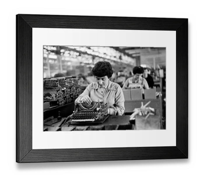 Framed Print : Assembly Line Framed Print : Assembly Line
