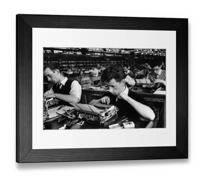 Framed Print : Olivetti Factory Framed Print : Olivetti Factory