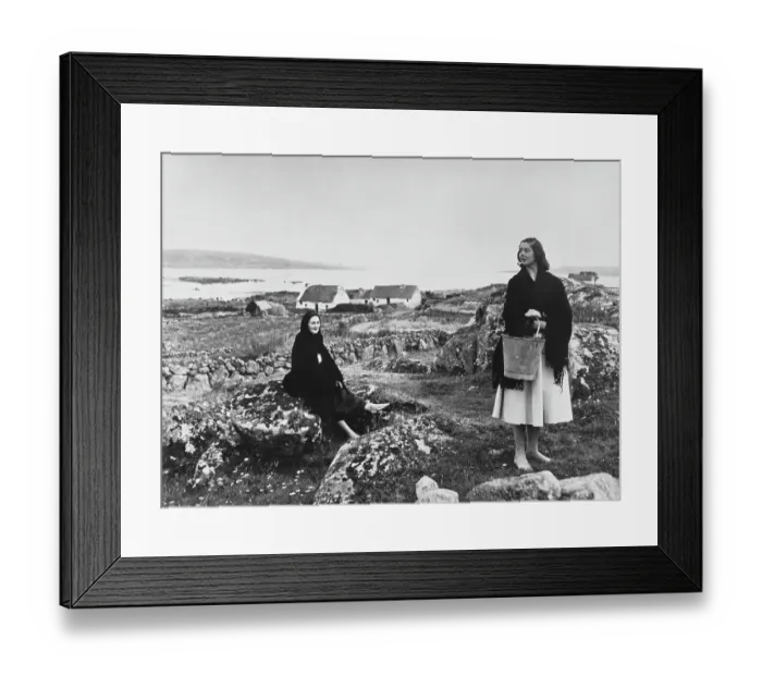 Framed Print : Galway Women Framed Print : Galway Women