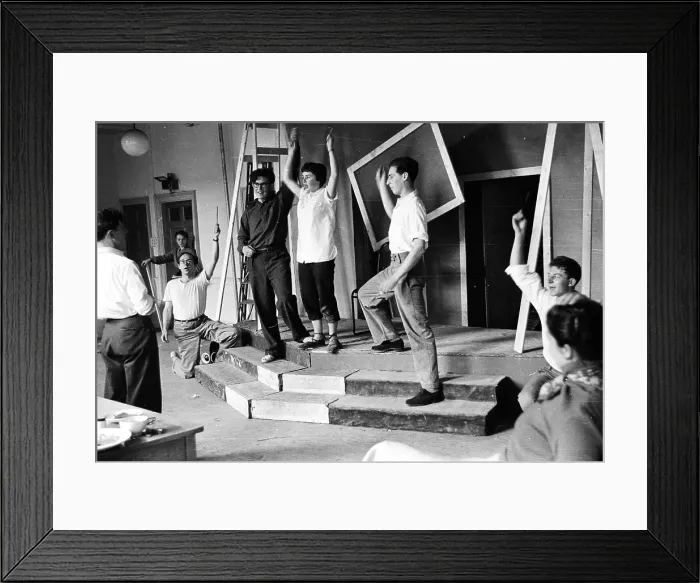 Framed Print : Revue Rehearsal Framed Print : Revue Rehearsal