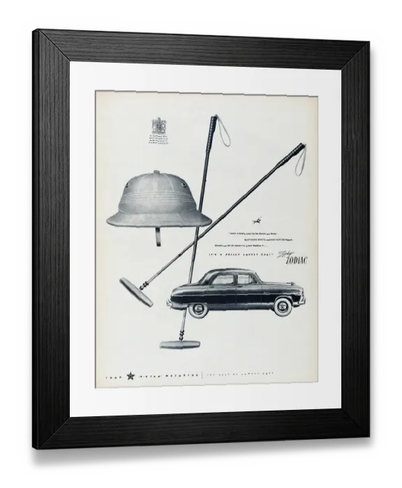 Framed Print : Ford Zodiac Framed Print : Ford Zodiac
