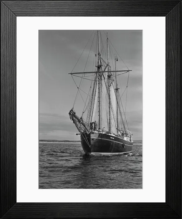 Framed Print : Schooner Outward Bound Framed Print : Schooner Outward Bound