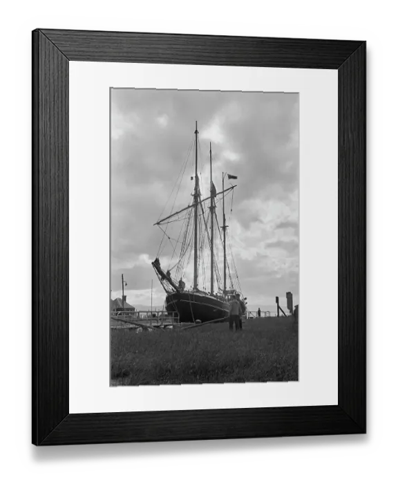 Framed Print : Schooner Outward Bound Framed Print : Schooner Outward Bound