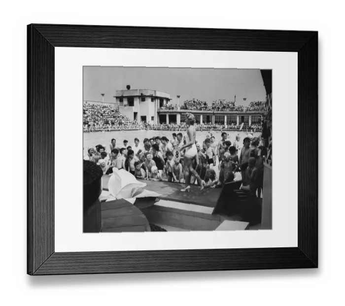 Framed Print : Butlin's Beauty Competition Framed Print : Butlin's Beauty Competition
