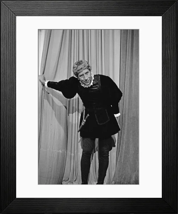 Framed Print : Howerd As Hamlet Framed Print : Howerd As Hamlet