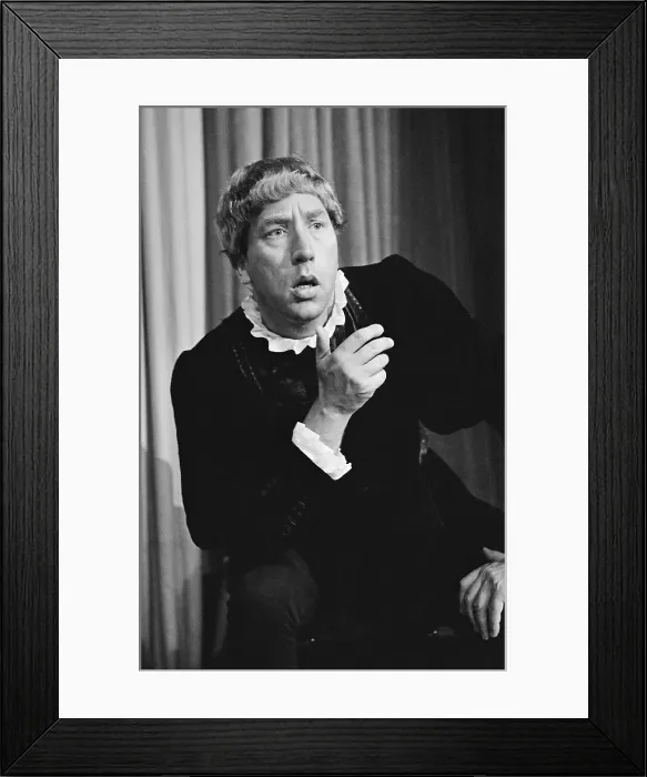 Framed Print : Howerd As Hamlet Framed Print : Howerd As Hamlet