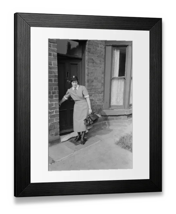 Framed Print : Nurse's Round Framed Print : Nurse's Round