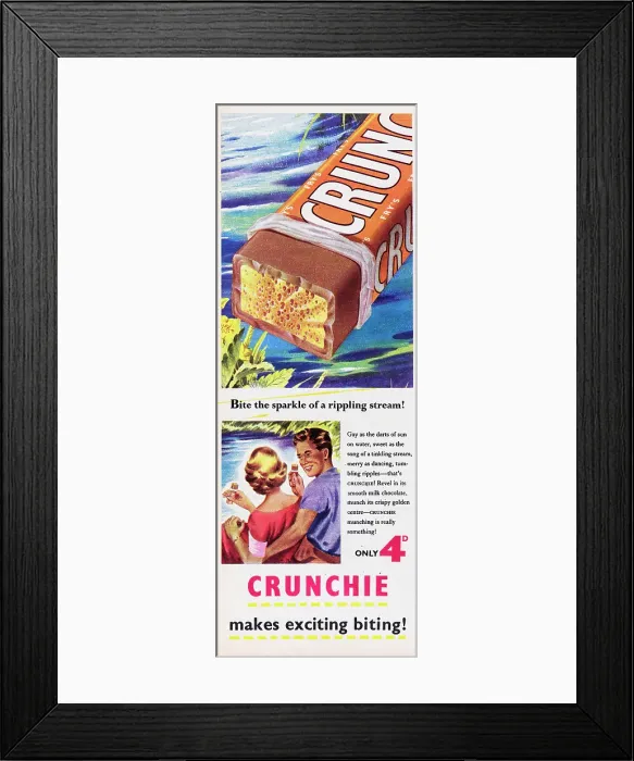Framed Print : Fry's Crunchie Framed Print : Fry's Crunchie