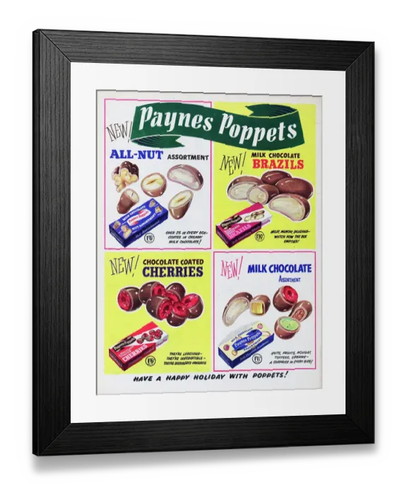 Framed Print : Paynes Poppets Framed Print : Paynes Poppets