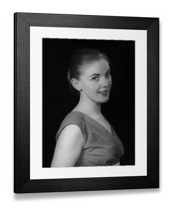 Framed Print : Young Woman Framed Print : Young Woman
