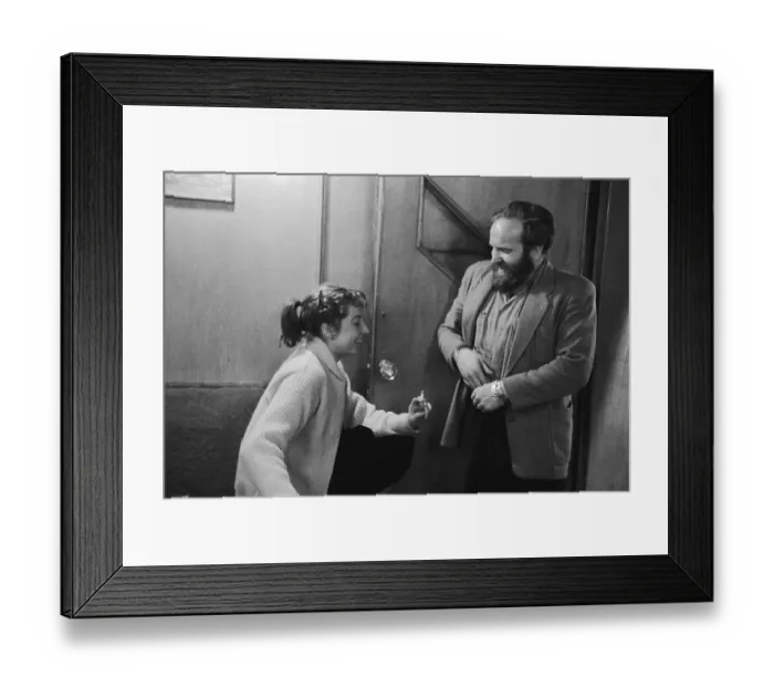 Framed Print : Happy Soho Couple Framed Print : Happy Soho Couple