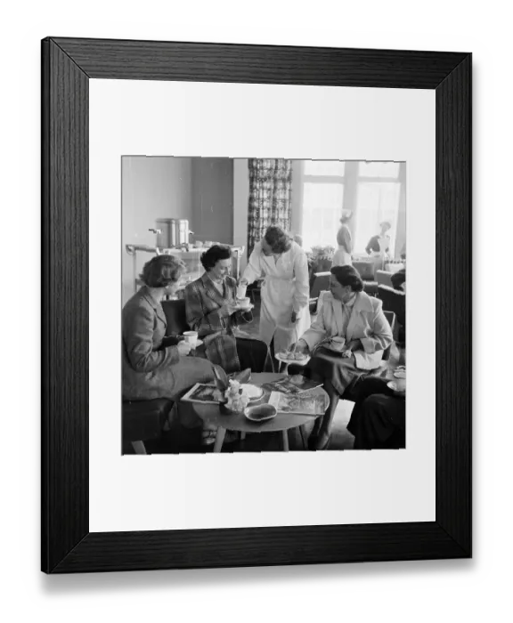 Framed Print : Visitor's Tea Framed Print : Visitor's Tea