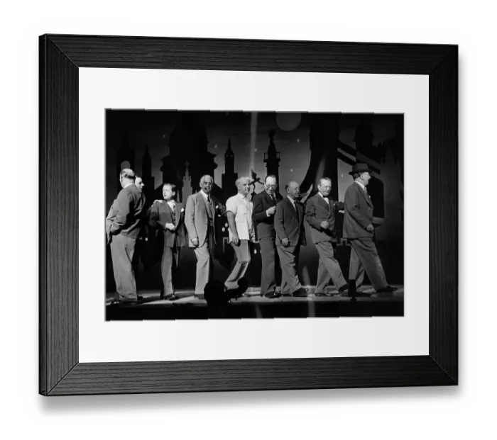 Framed Print : Star Line-Up Framed Print : Star Line-Up