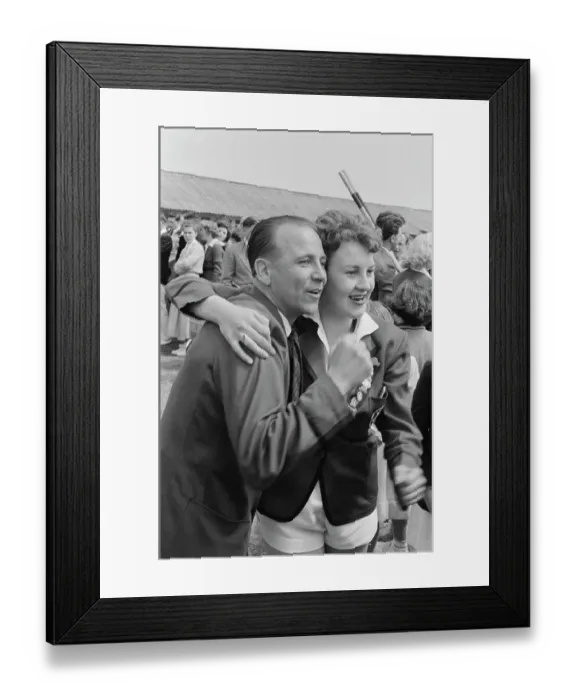 Framed Print : Butlins Holiday Camp Staff, 1955 Framed Print : Butlins Holiday Camp Staff, 1955