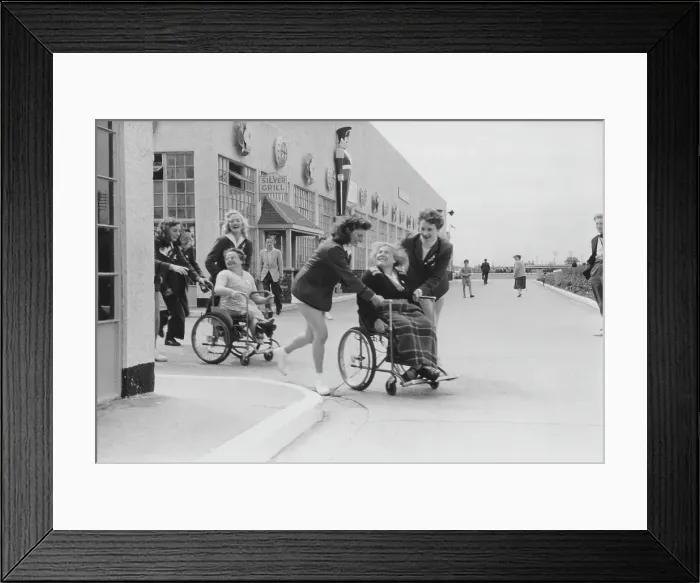 Framed Print : Butlins Staff Framed Print : Butlins Staff