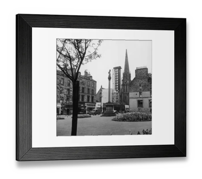 Framed Print : Mercat Cross