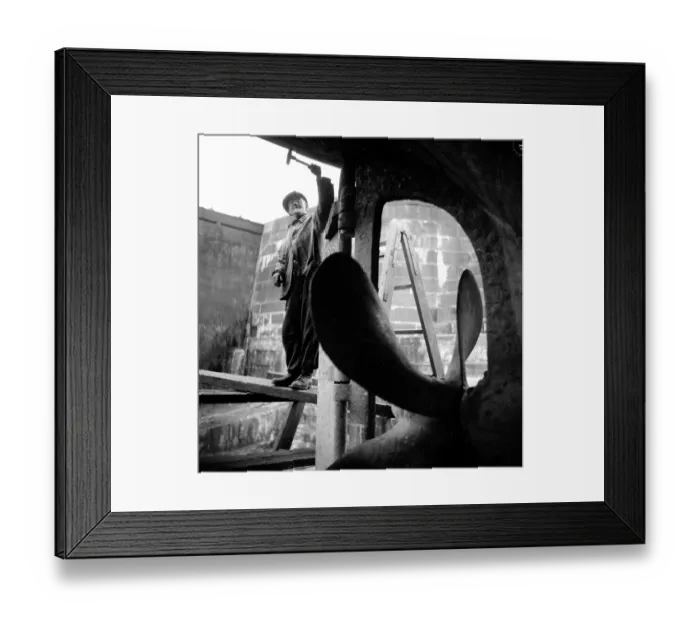 Framed Print : Huge Propeller Framed Print : Huge Propeller