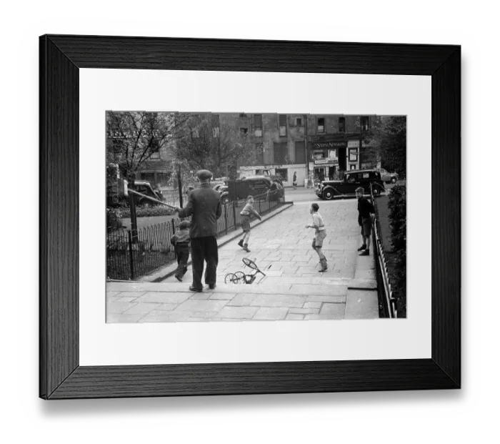 Framed Print : Street Boys Framed Print : Street Boys