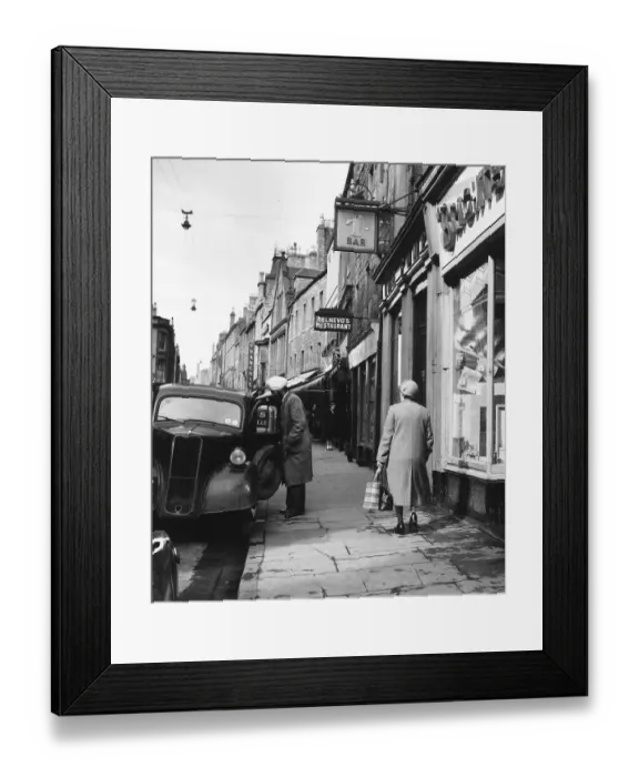 Framed Print : Street In Dundee Framed Print : Street In Dundee