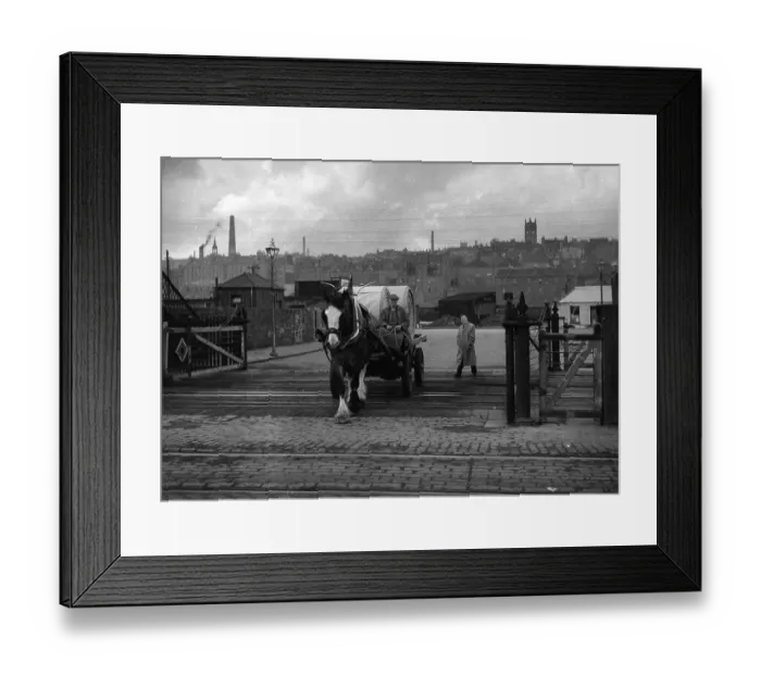 Framed Print : Cart Crossing Framed Print : Cart Crossing